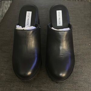 Steve Madden black Bayside leather  - new